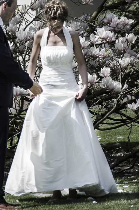 Tag 259 Brautpaar im Schlosspark